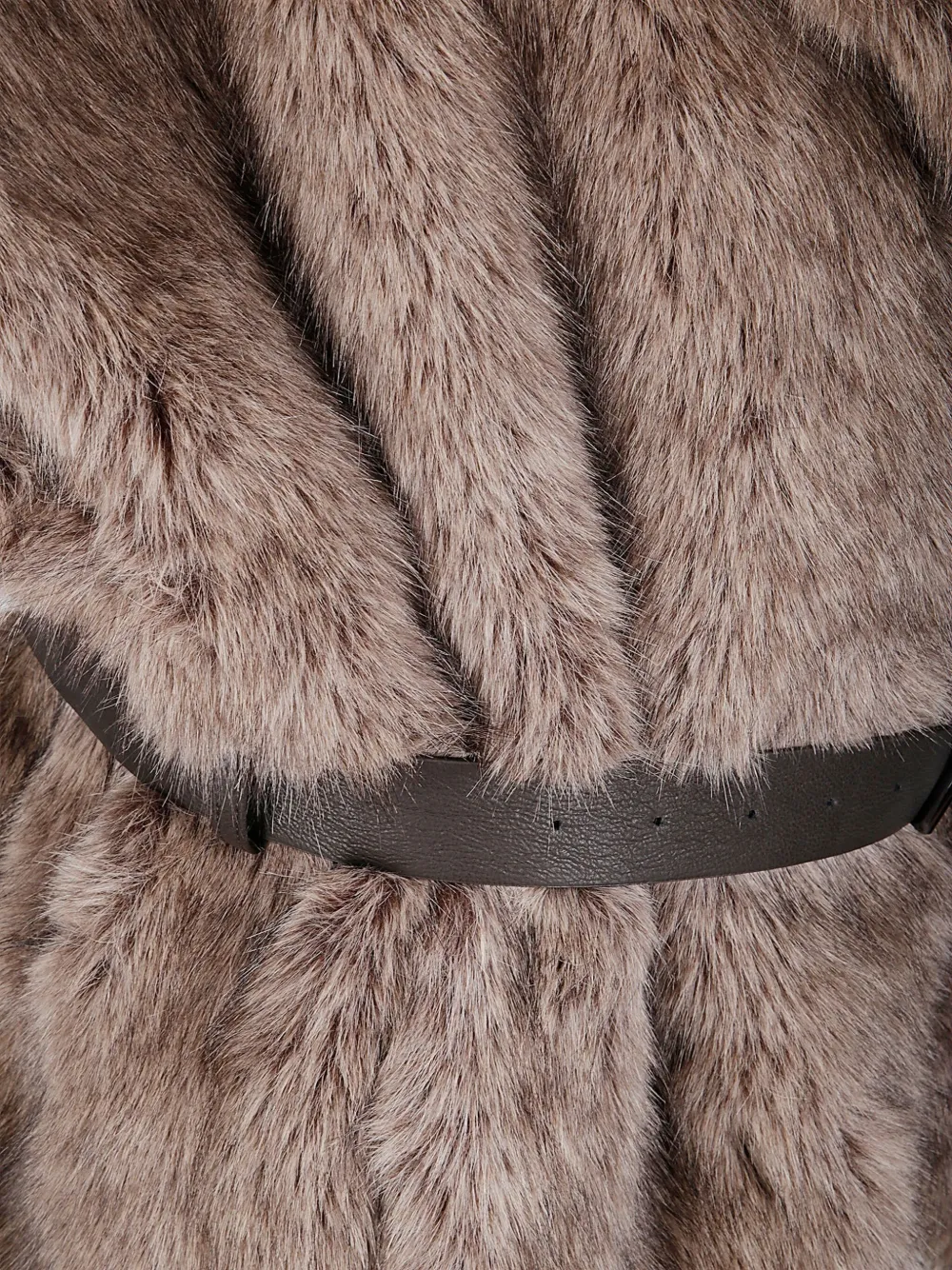 P.a.r.o.s.h Portal Belted Gilet In Brown