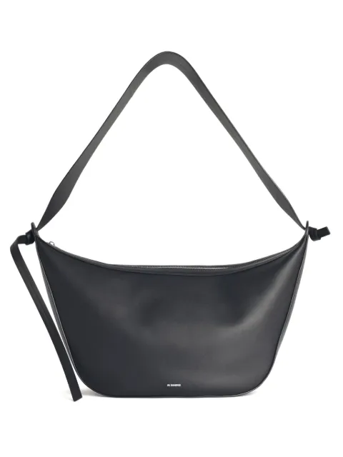 Jil Sander knotted leather shoulder bag