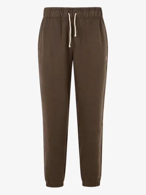 New Balance elastic-waistband logo-patch track pants