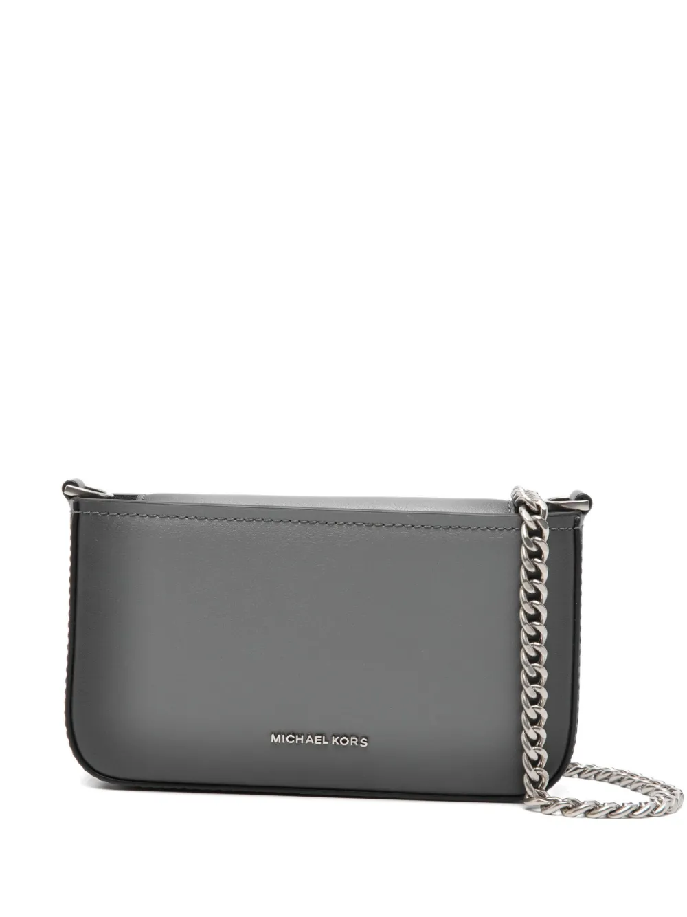 Michael Kors chain zip cross bag - Grigio