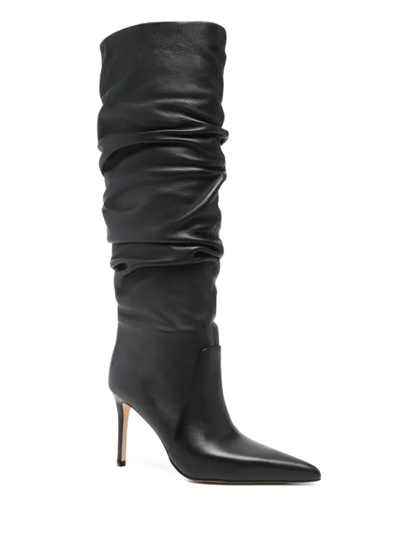 Michael Kors Slouchy pointed-toe Boots Black FARFETCH ZA