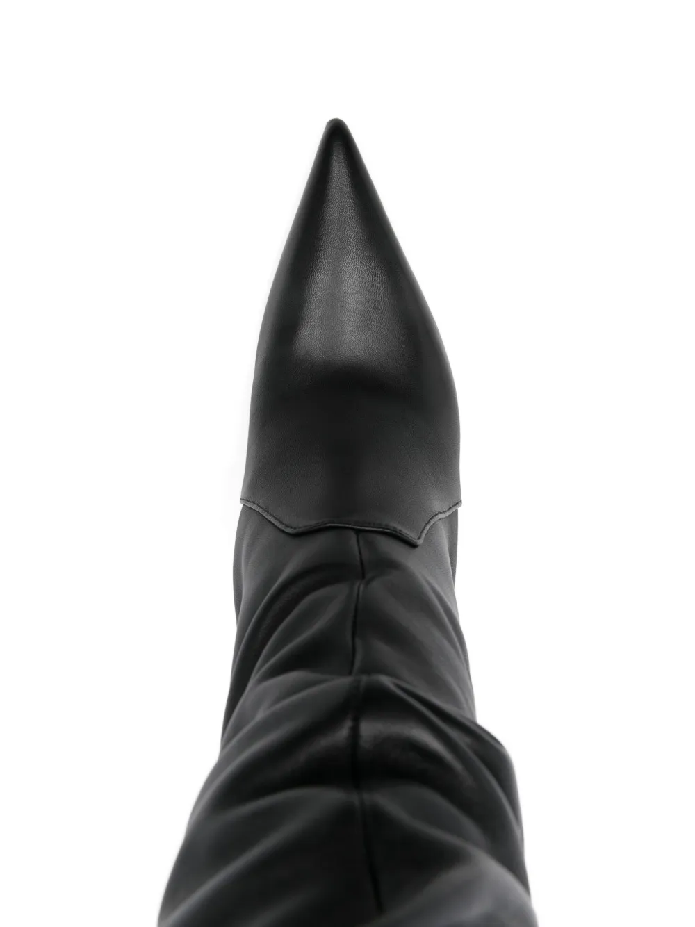 Michael Kors slouchy pointed-toe boots Black