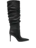 Michael Kors slouchy pointed-toe boots - Black