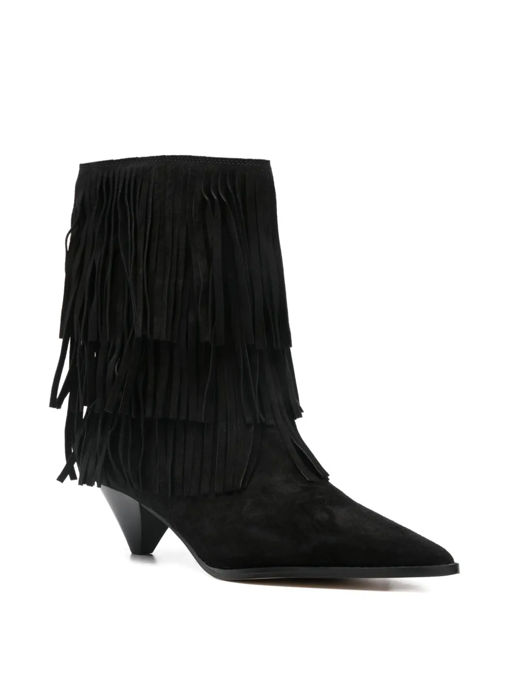 Michael Kors 50mm Jayla fringed ankle boots | Ankle Boots | Image 2