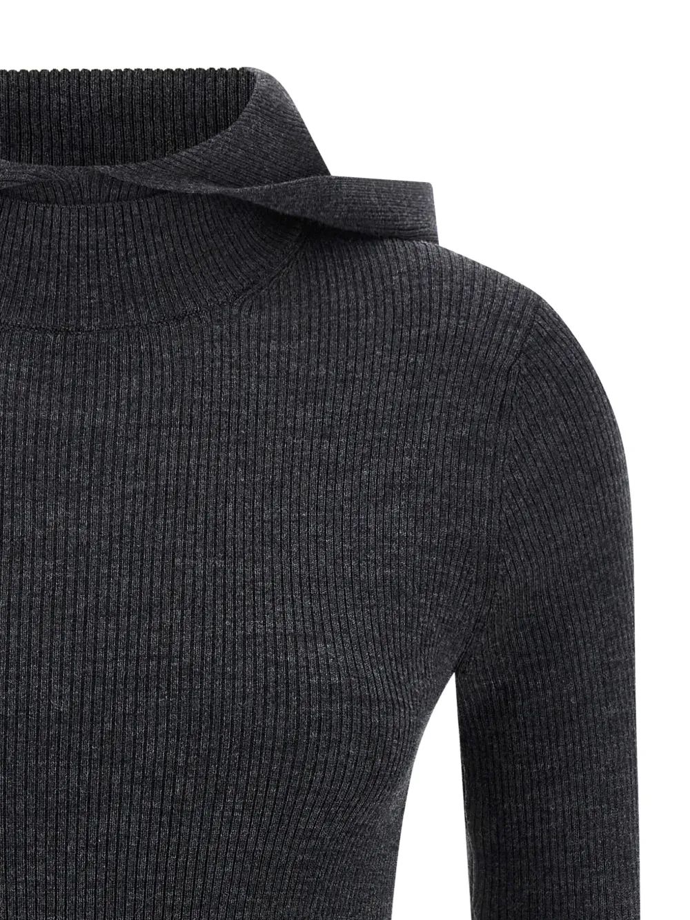 P.a.r.o.s.h Leila25 Hooded Sweater In Gray