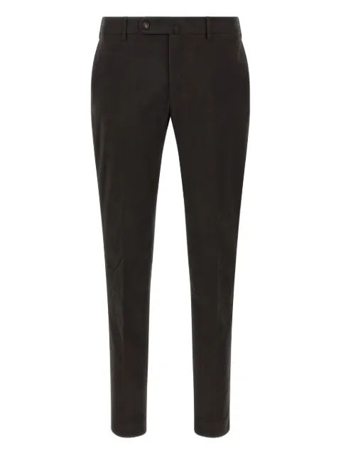 Incotex pattern30 zip-fly trousers