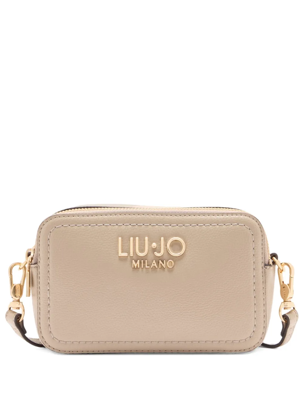 LIU JO small logo-plaque crossbody bag | Neutrals | Image 1