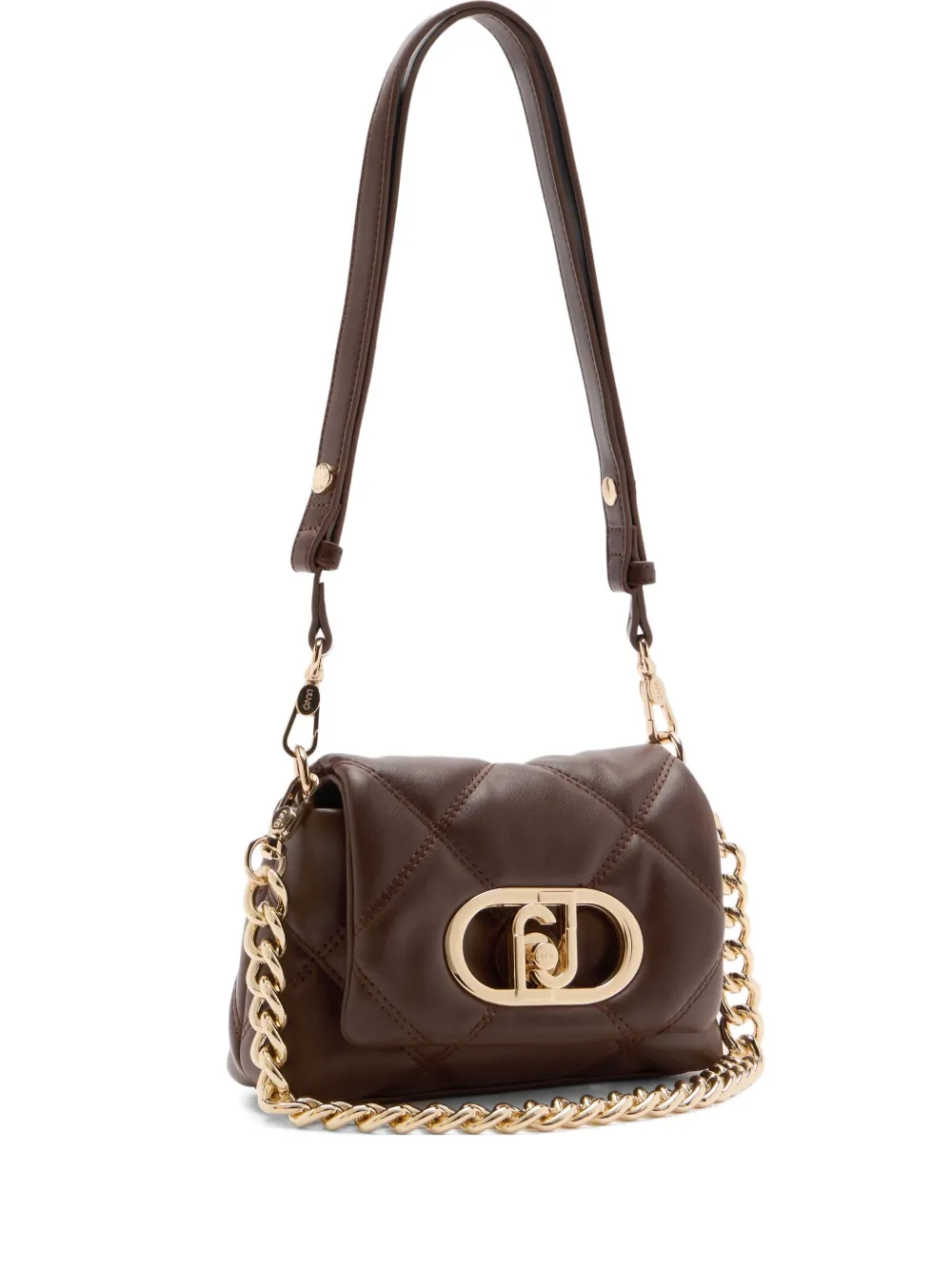 LIU JO Small matelassé LaPuffy bag | Brown | Image 1