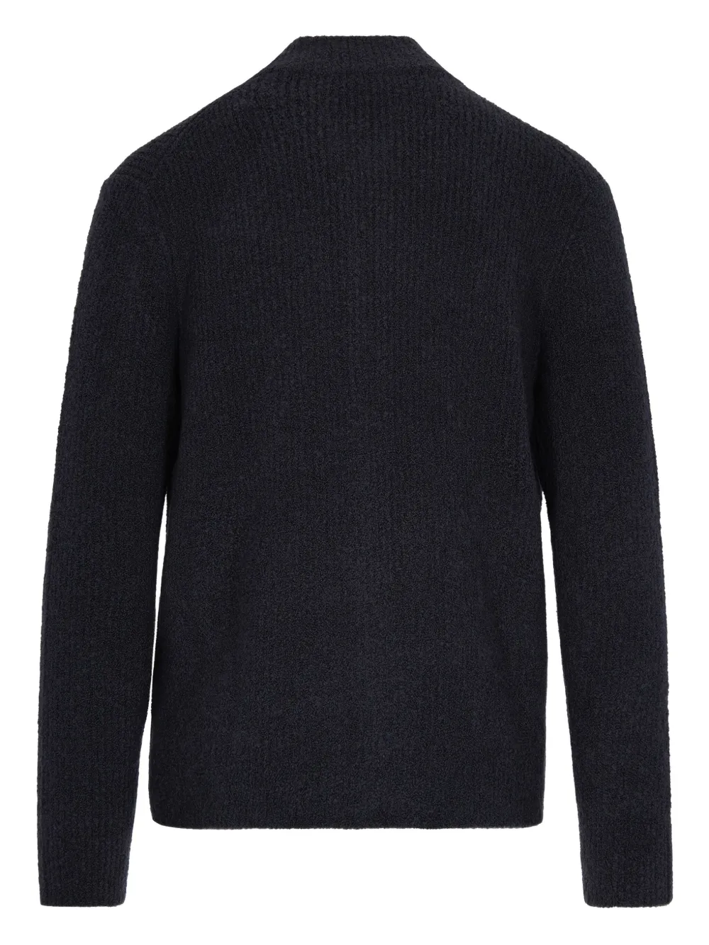 Paolo Pecora Cardigan In Lana Fumo Di Londra In Blue