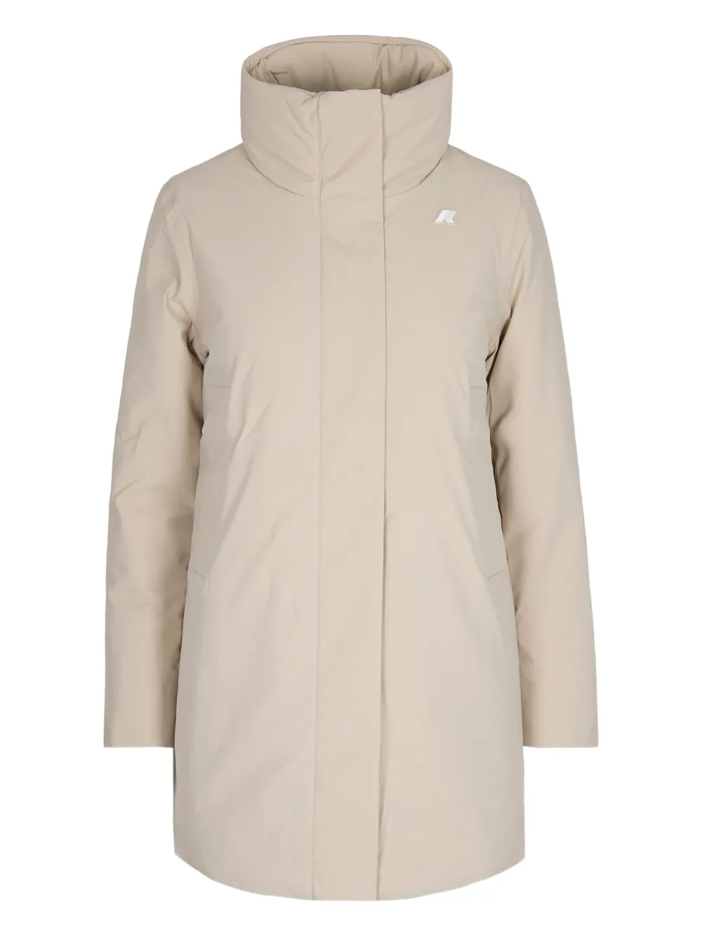 K-way Marla St Warm Beige Cashmere Jacket In Neutral