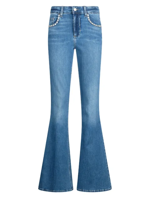 LIU JO rhinestone-embellished jeans
