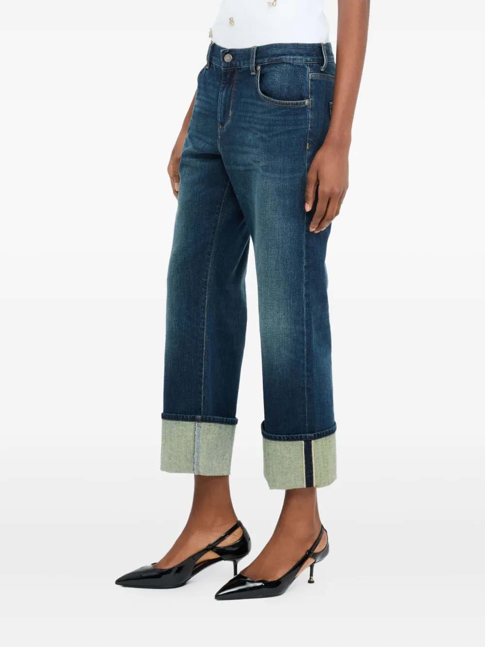 Liu •jo Liu Jo Better Straight Jeans In Multi