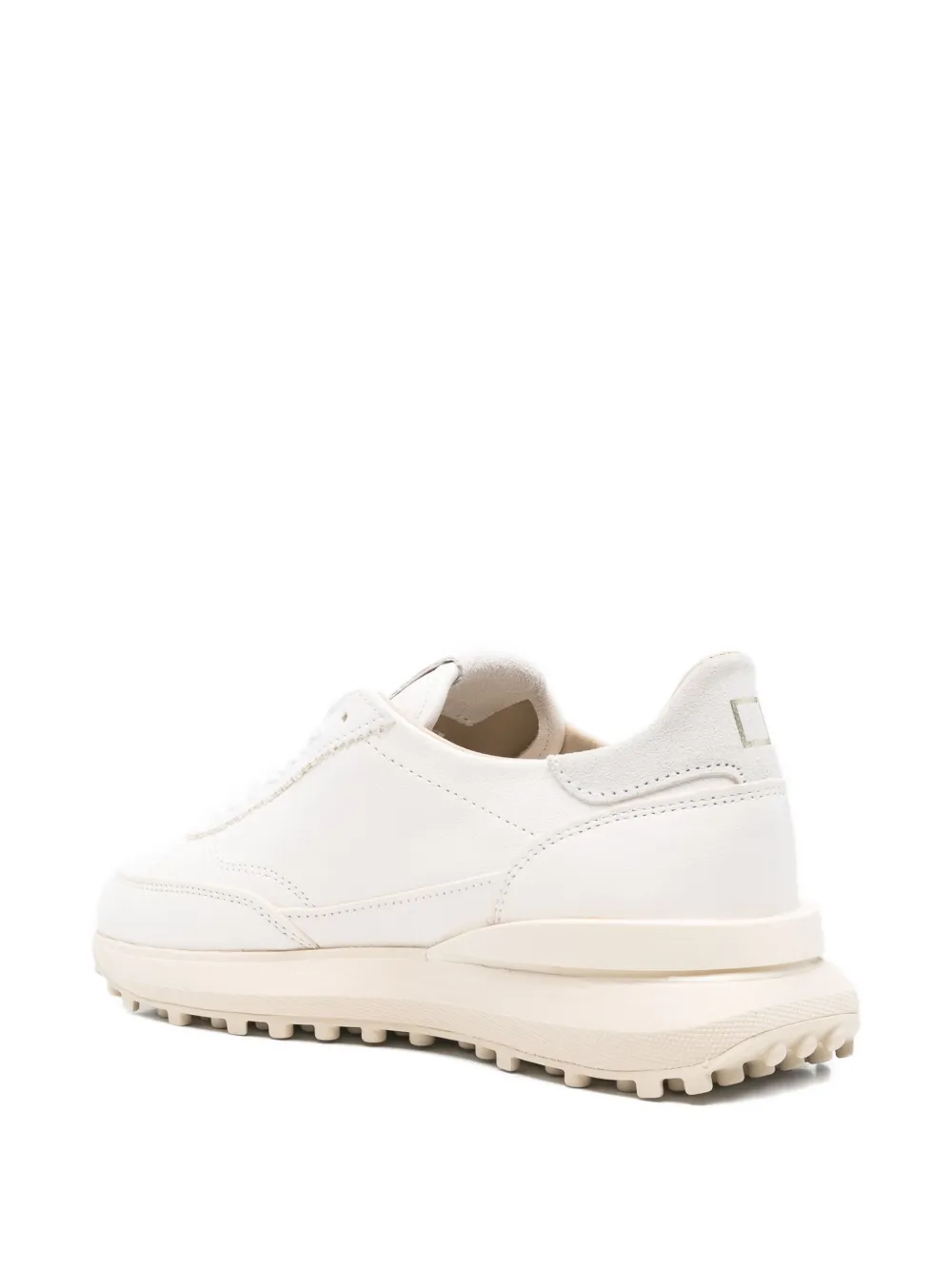 D.A.T.E. Leren low-top sneakers Wit