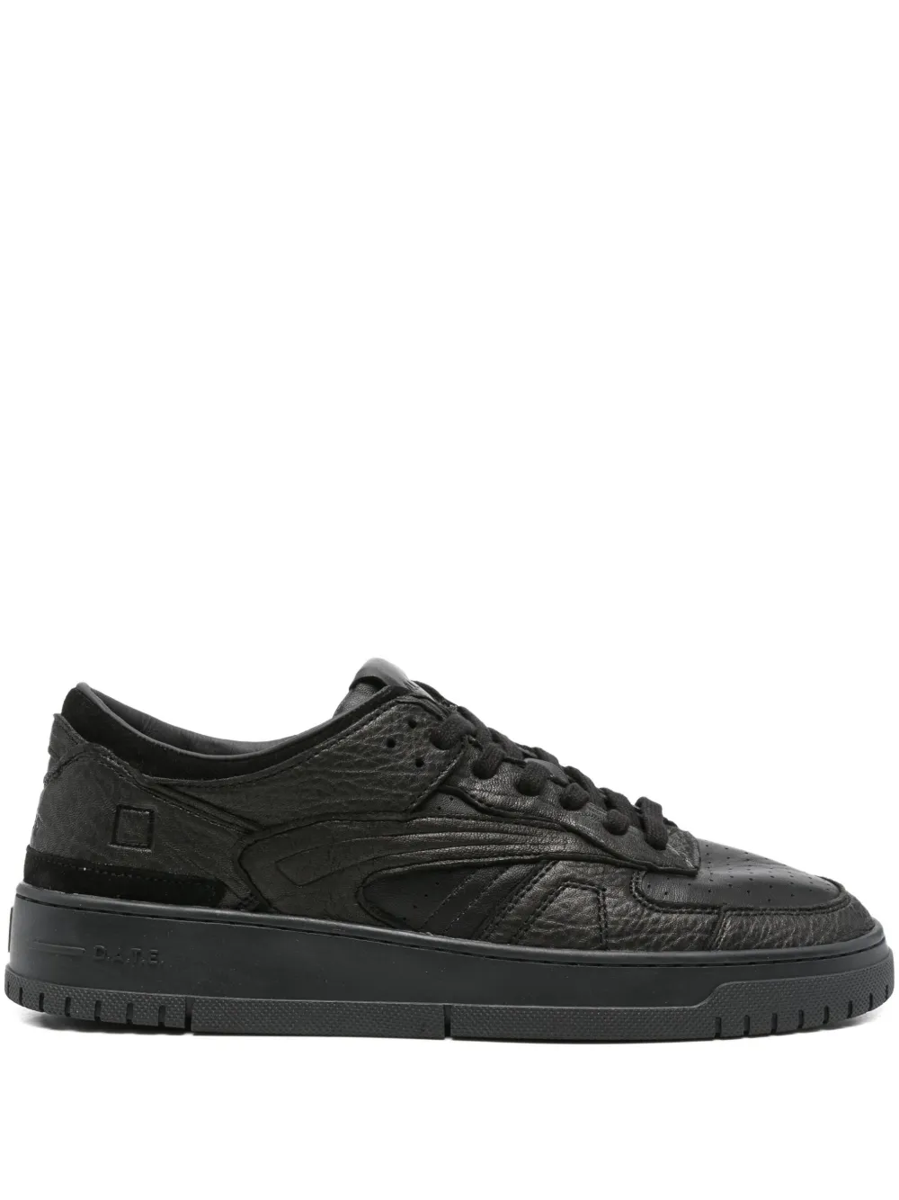 D.A.T.E. leather sneakers | Black | Image 1