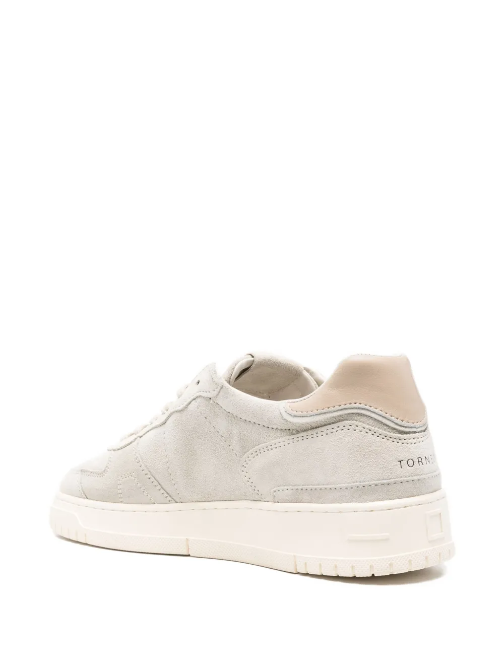 D.A.T.E. Leren sneakers Grijs