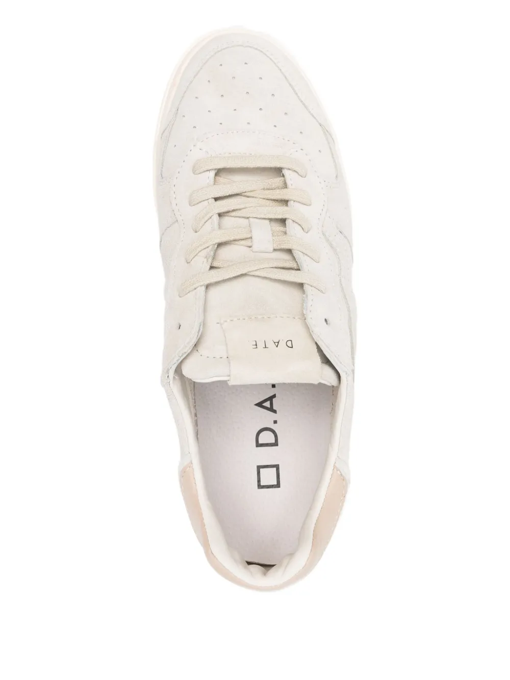 D.A.T.E. Leren sneakers Grijs