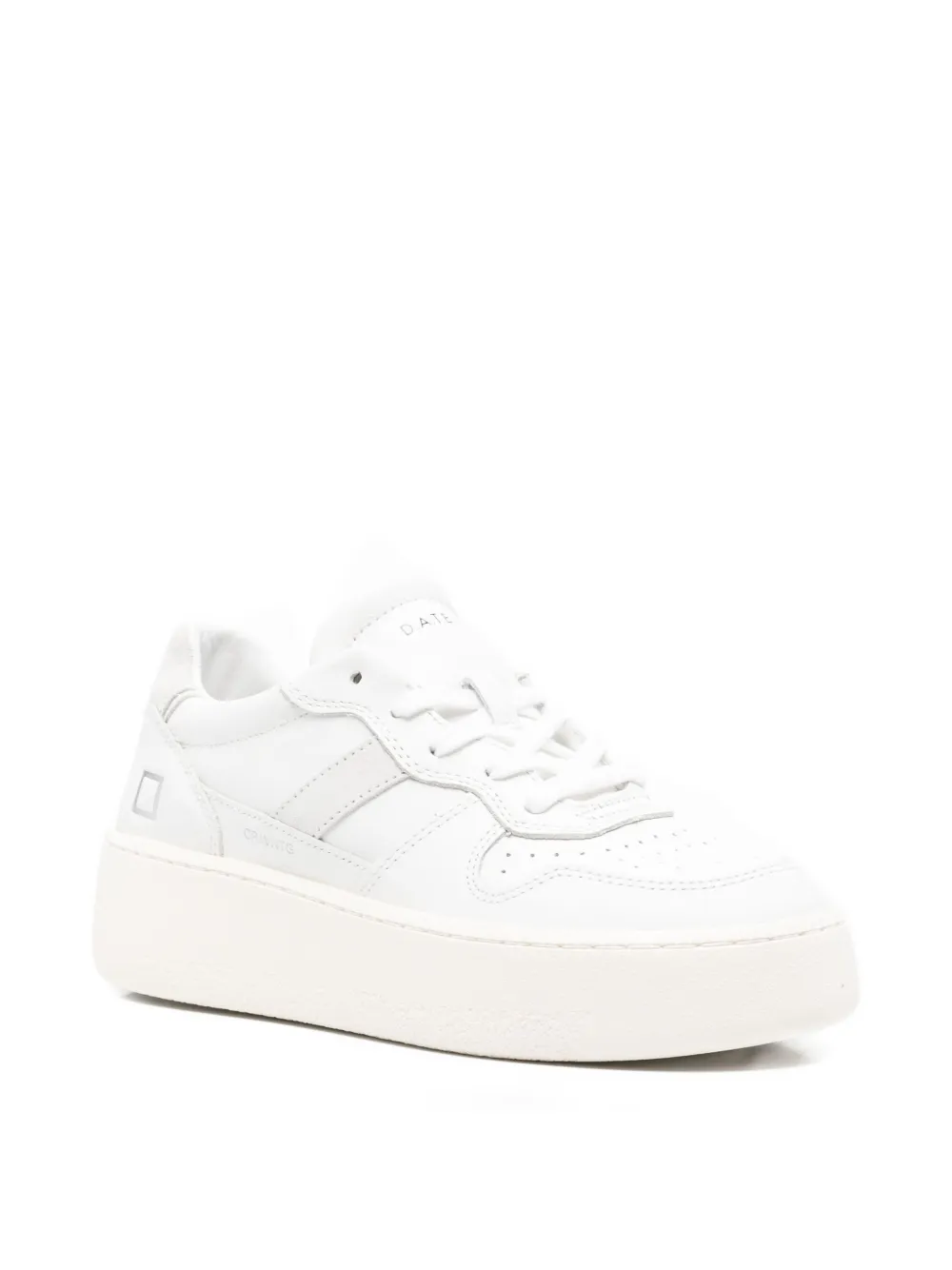 D.A.T.E. Sneakers met plateauzool - Wit