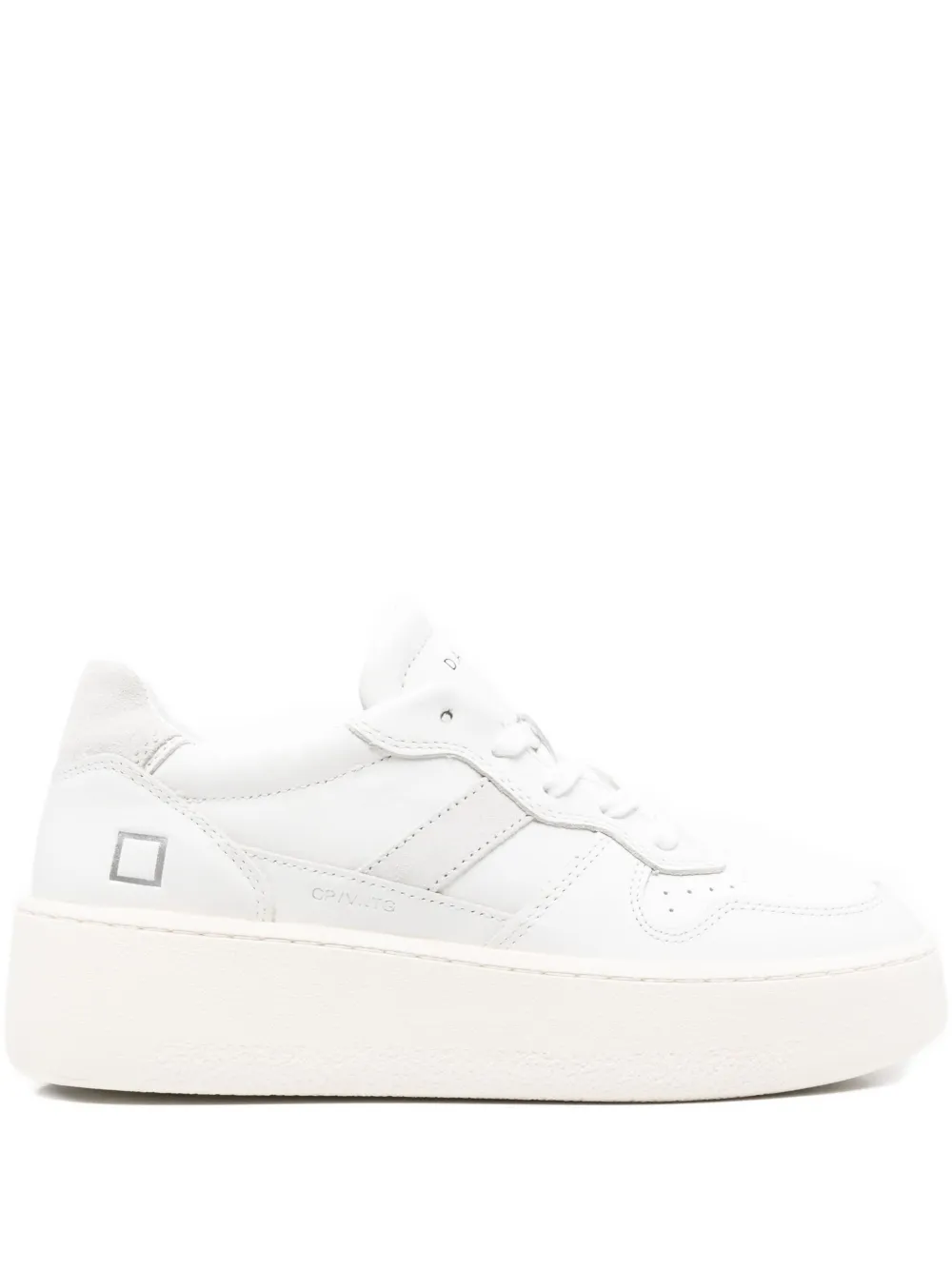 D.A.T.E. Sneakers met plateauzool Wit