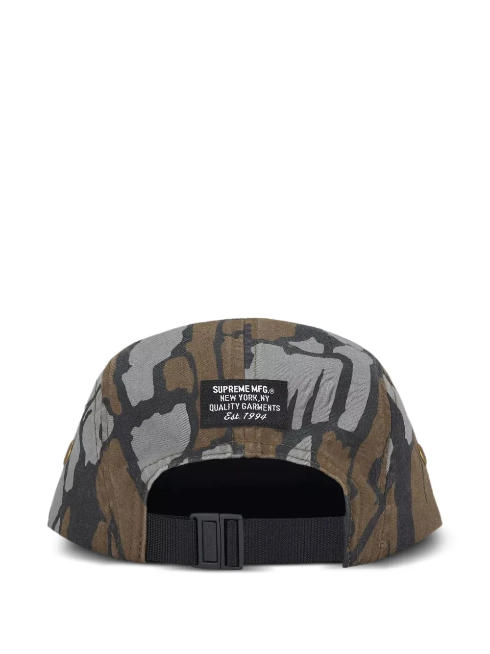 Supreme Camp pet met camouflageprint - Bruin
