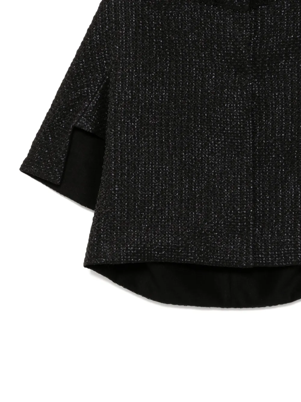 Shiatzy Chen Lace-trim Jacket In Black