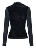 Nicholas Joey snake-print ruched top - Red