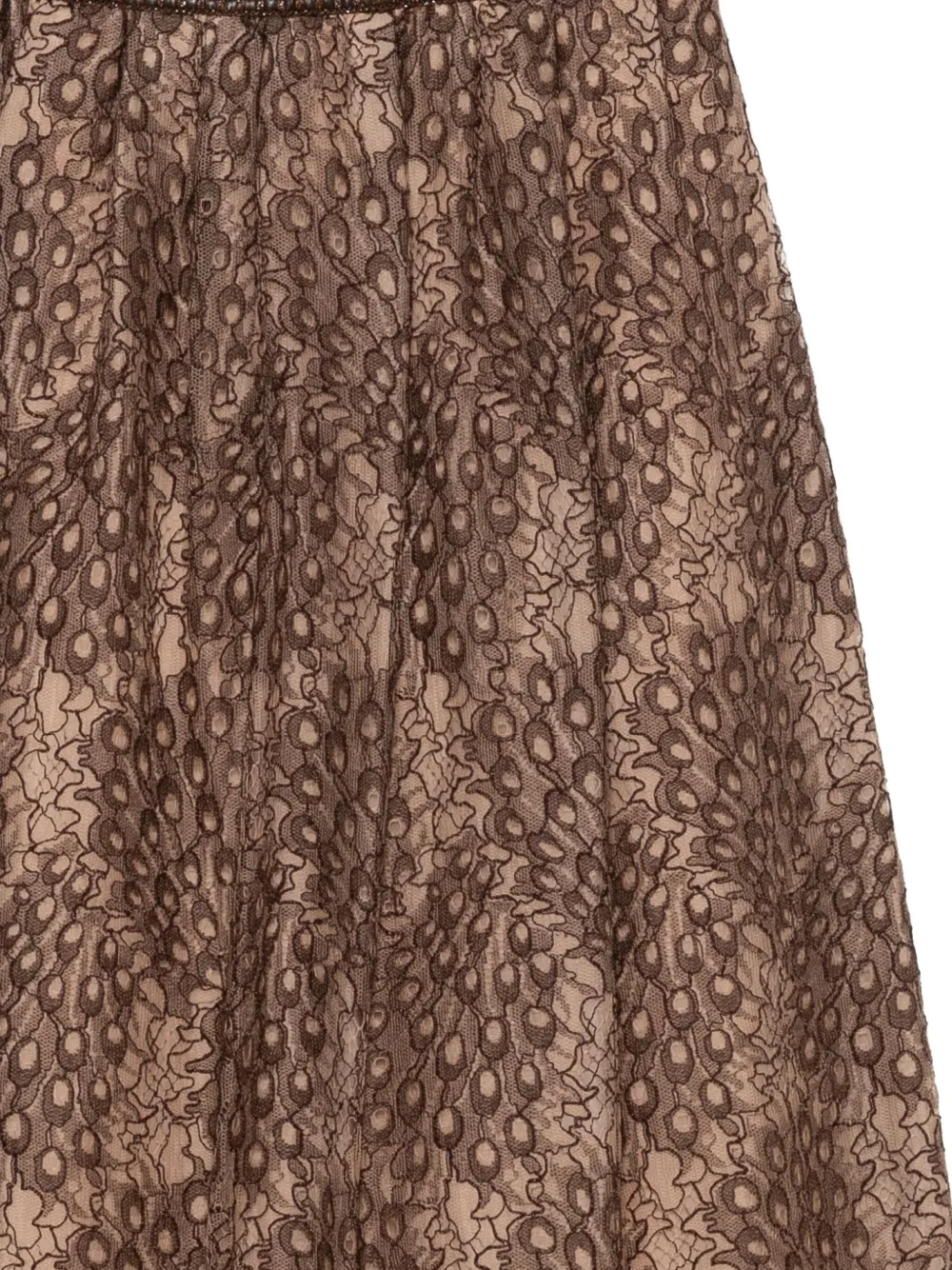 Shiatzy Chen Scape-of-curve Skirt In Multi