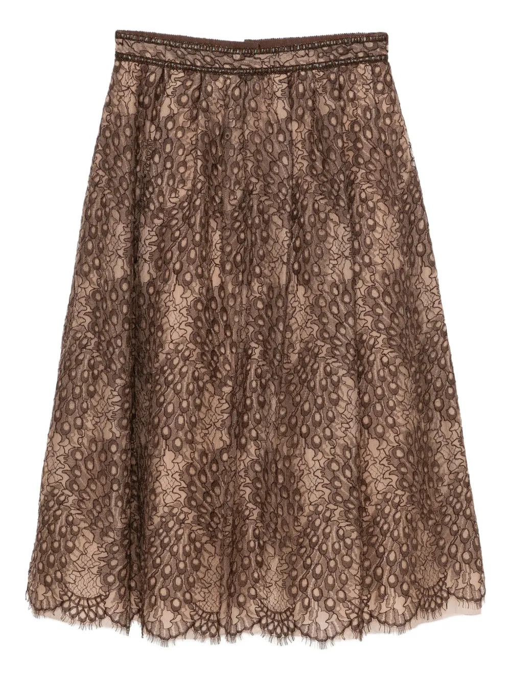 SHIATZY CHEN falda Scape-of-Curve | marrón | Image 1