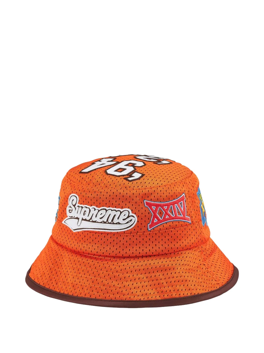 Supreme Playoffs Mesh Crusher bucket hat - Oranje