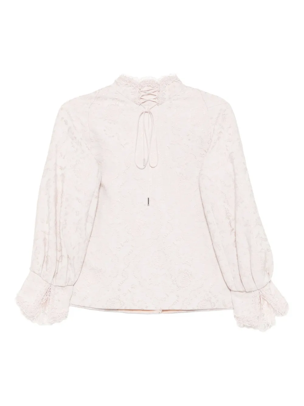 Shiatzy Chen Jacquard Shirt In Neutral
