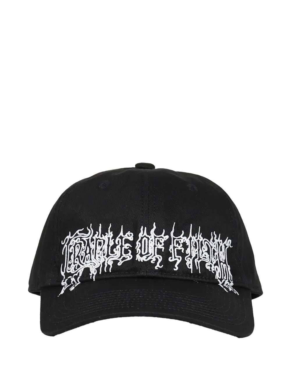 VETEMENTS logo-embroidered baseball cap - Nero