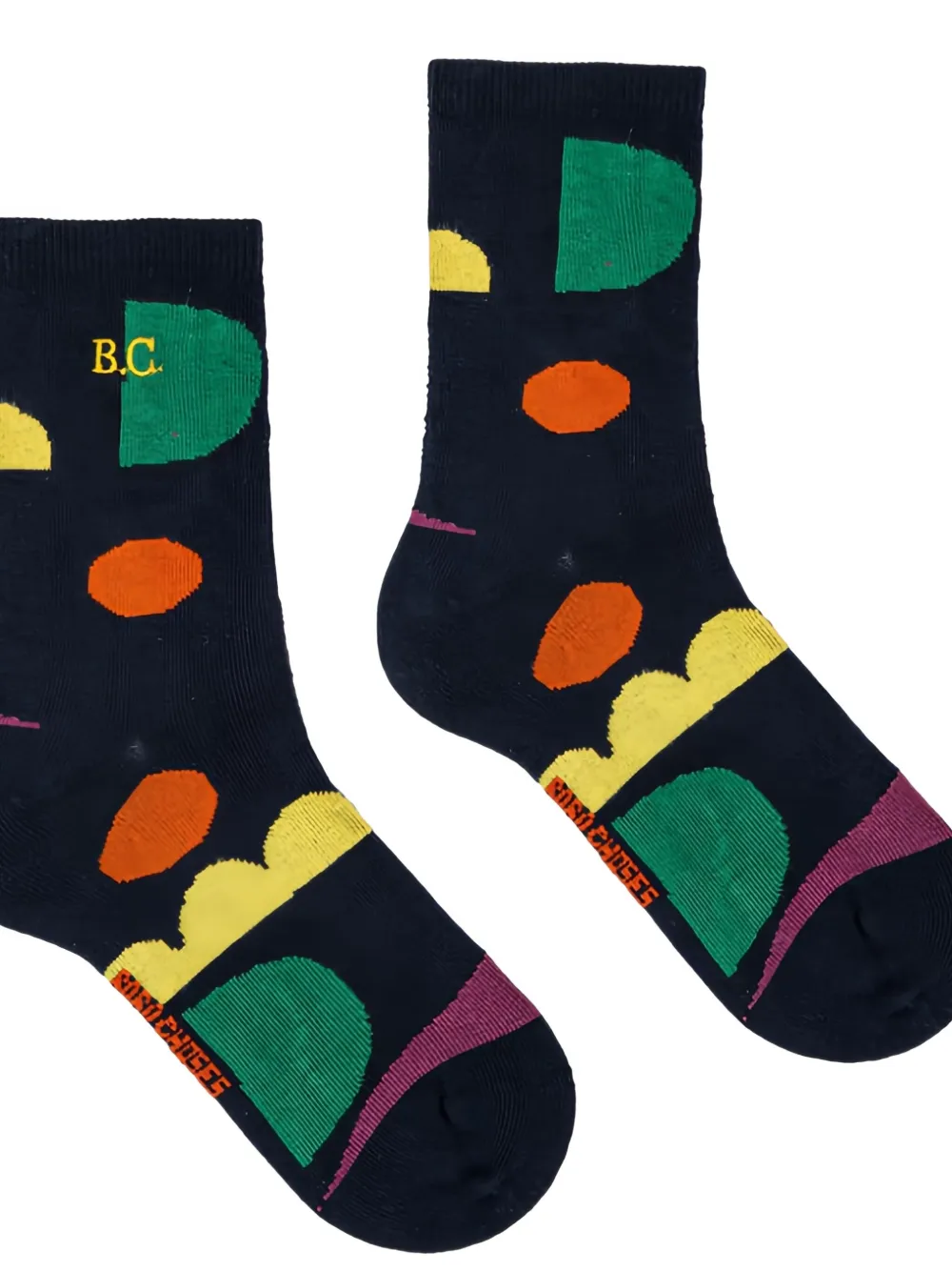 Bobo Choses Geometric-pattern Socks In Multi