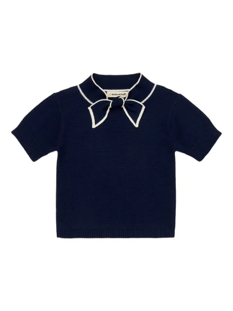 Misha & Puff playera con detalle de moño