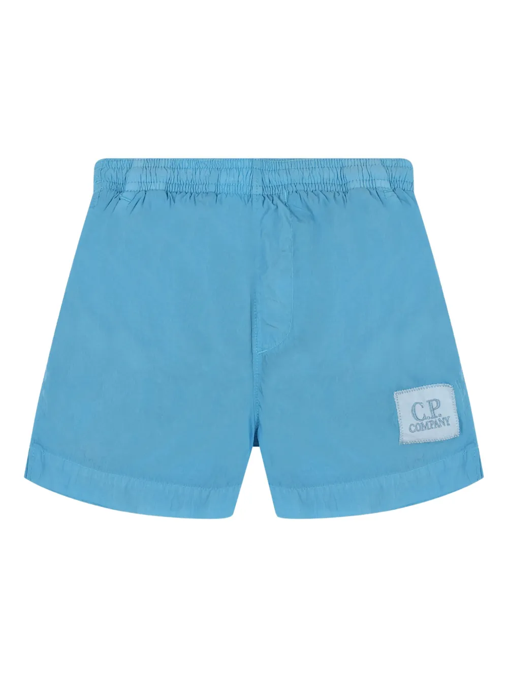 C.P. Company Kids short de bain à patch logo - Bleu C.P. Company Kids short de bain à patch logo - Bleu