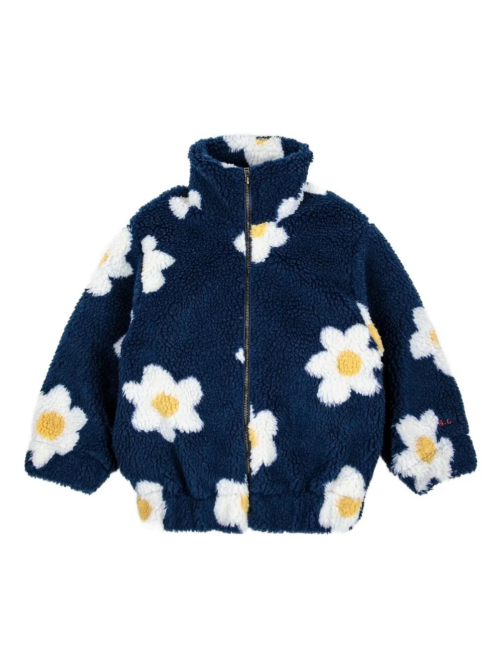 Bobo Choses floral-pattern jacket | Blue | Image 1