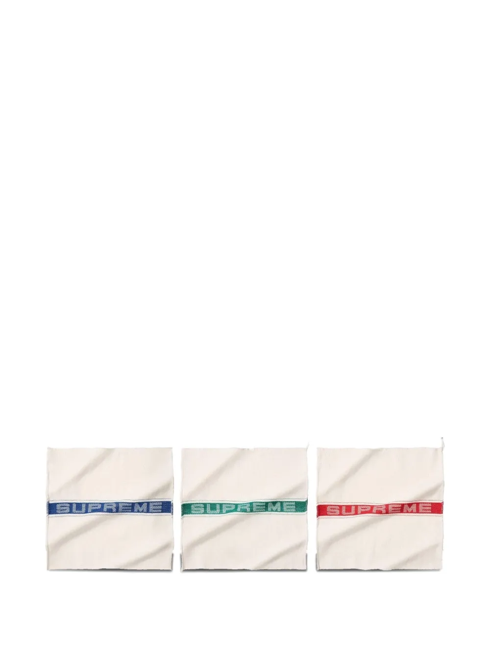 Supreme Shop towel (set of three) | White | Image 1