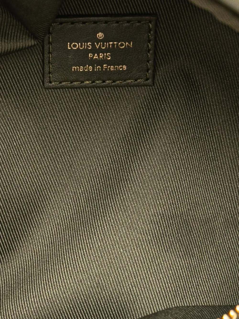 Pre-owned Louis Vuitton 2019 New Wave Bumbag Belt Bag In Brown