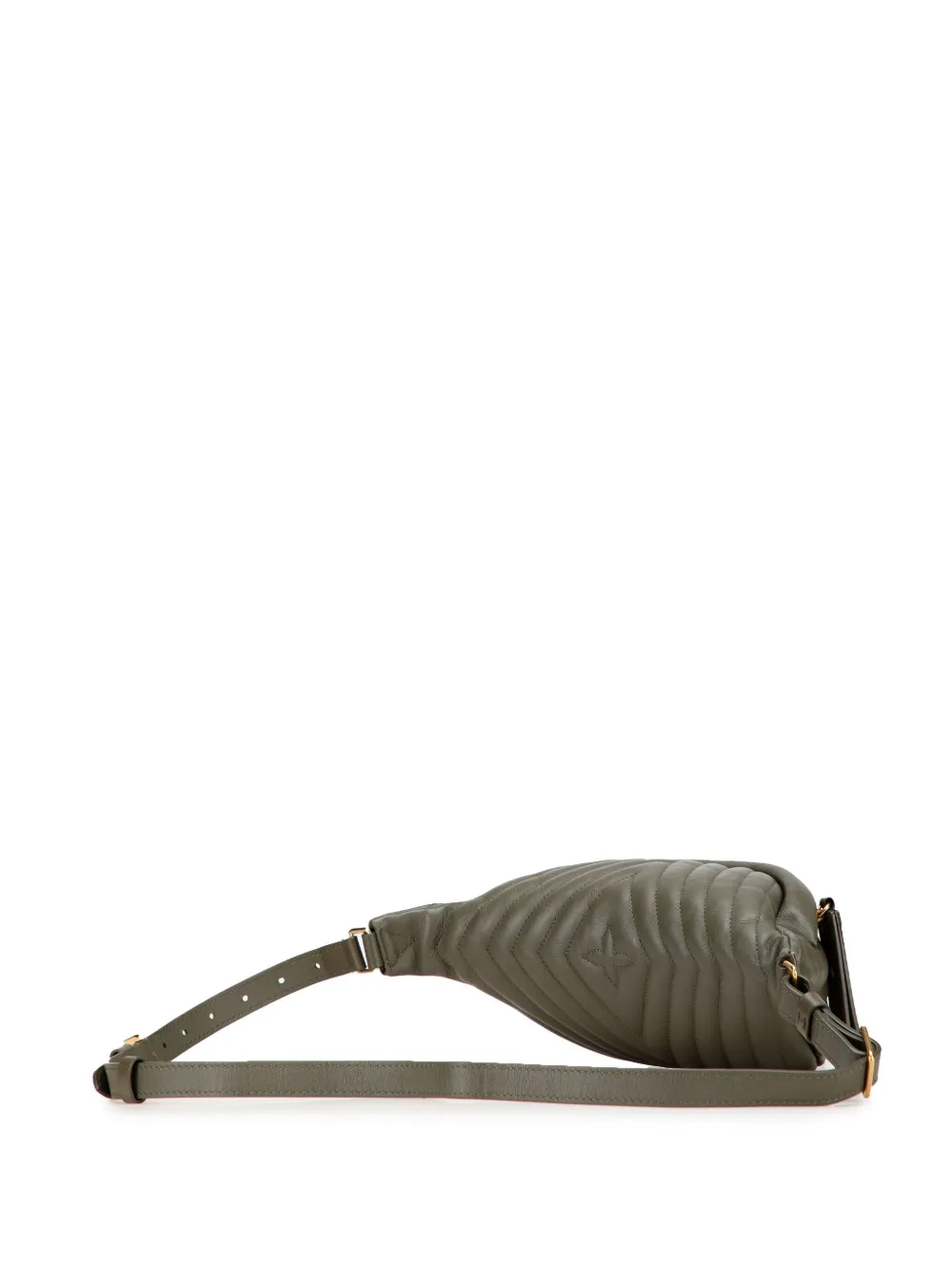 Pre-owned Louis Vuitton 2019 New Wave Bumbag Belt Bag In Brown