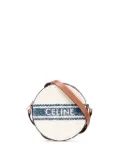 Celine Pre-Owned 2021 Canvas Plein Soleil Round Purse on Strap crossbody bag - Brown