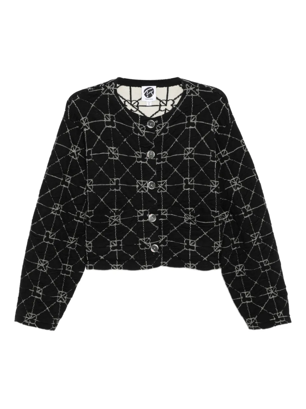 YANYAN KNITS June cardigan | Black | Image 1