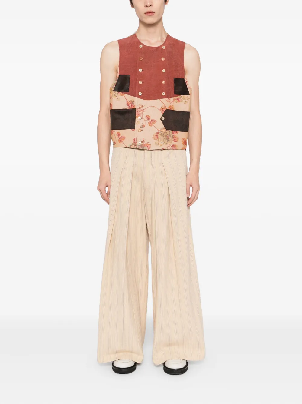 COMMUNS floral-embroidered gilet | Waistcoats & Gilets | Image 2