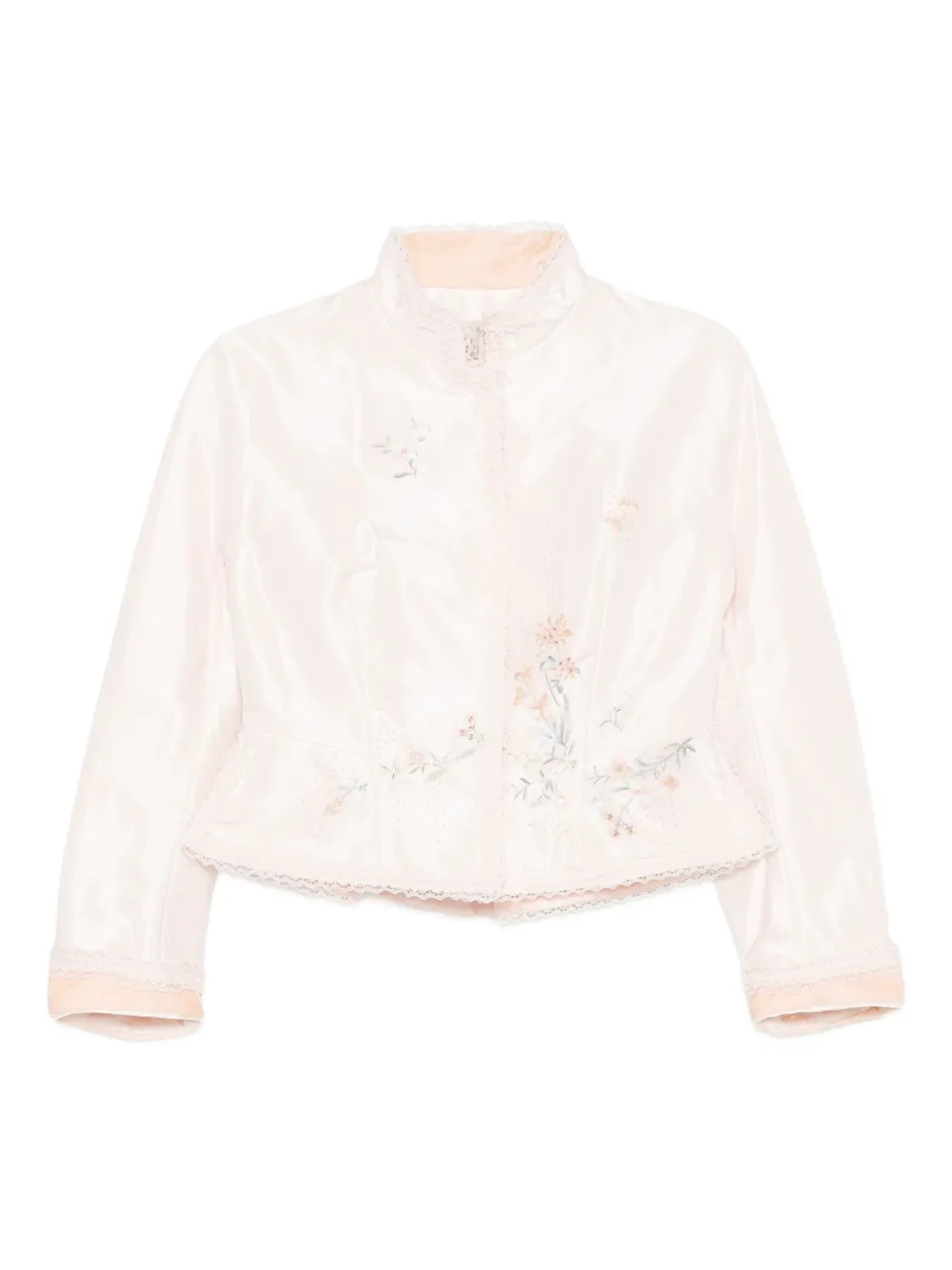 SHIATZY CHEN Scape-of-Curve cropped jacket | Pink | Image 1