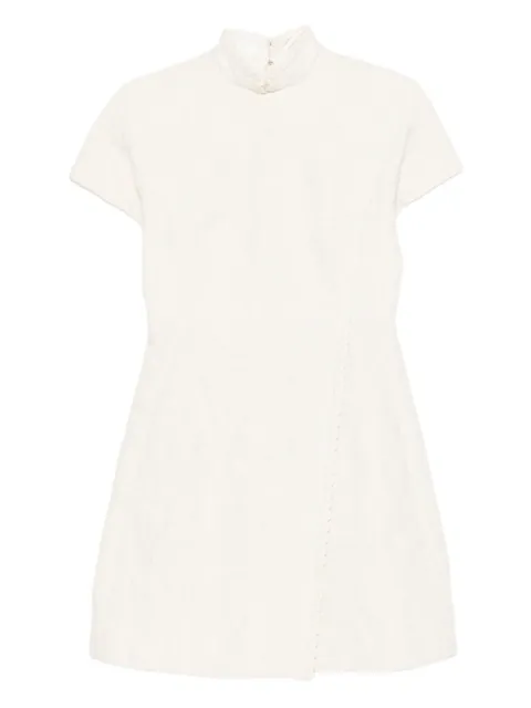 SHIATZY CHEN vestido Scape-of-Curve estampado