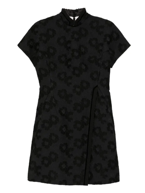 Shiatzy Chen Scape-of-curve Mini Dress - Black Shiatzy Chen Scape-of-curve Mini Dress - Black
