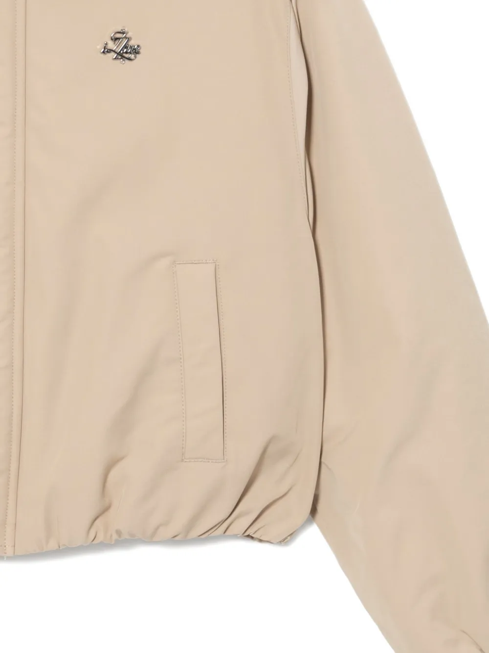 izzue Donsjack met logo Beige
