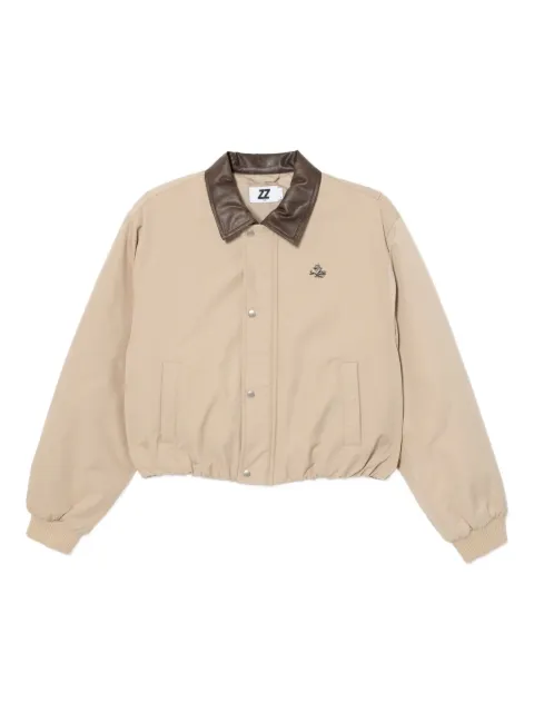 izzue logo puffered jacket 