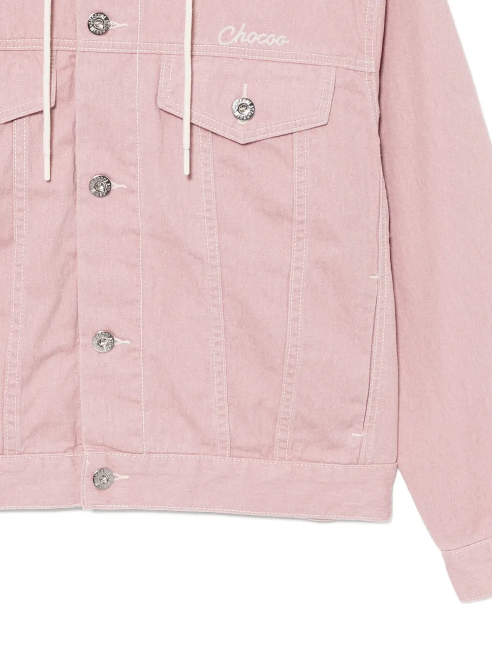 Chocoolate Logo-embroidered Jacket In Pink