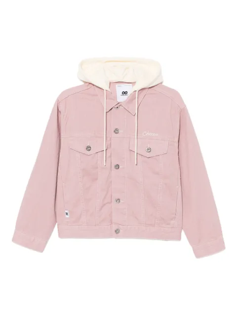 CHOCOOLATE logo-embroidered jacket