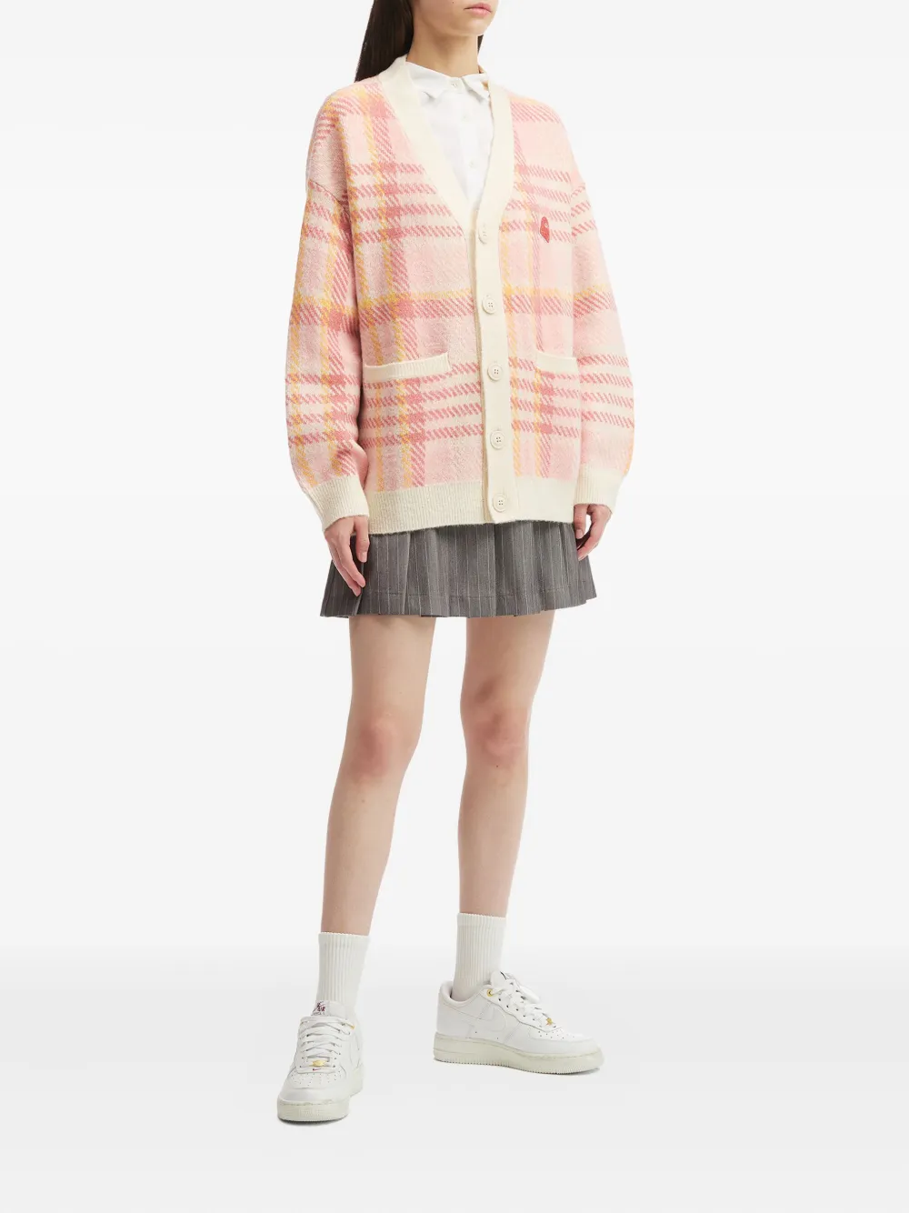 FINGERCROXX plaid button cardigan | Cardigans | Image 2