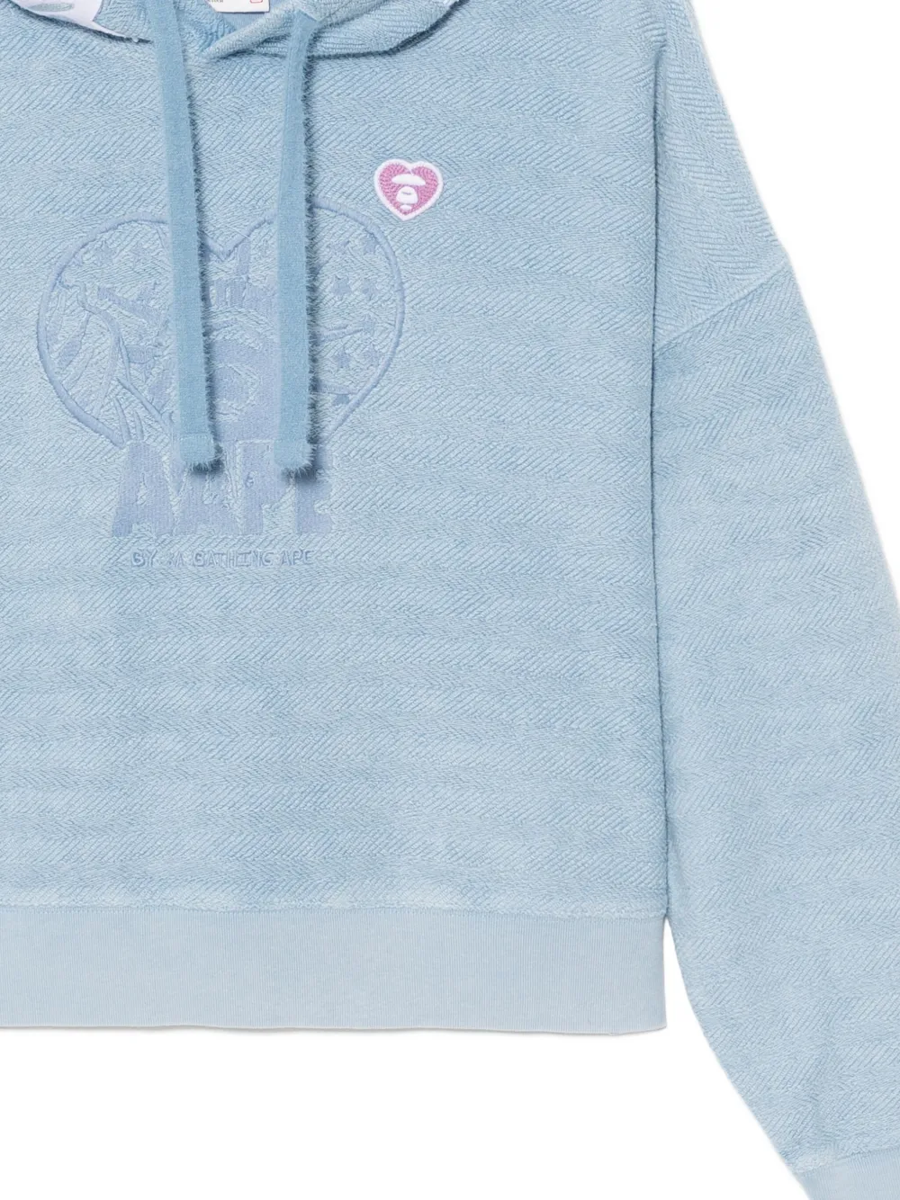 Aape By A Bathing Ape Logo-embroidered Hoodie In Multi
