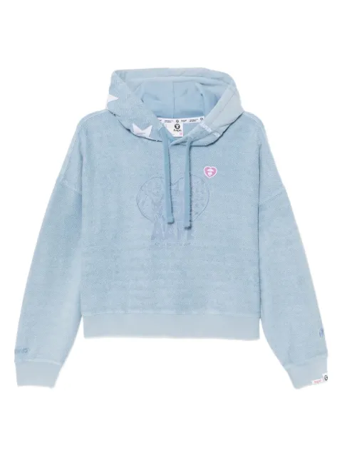 AAPE BY *A BATHING APE® logo-embroidered hoodie